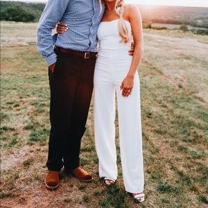 White Lulus Jumpsuit